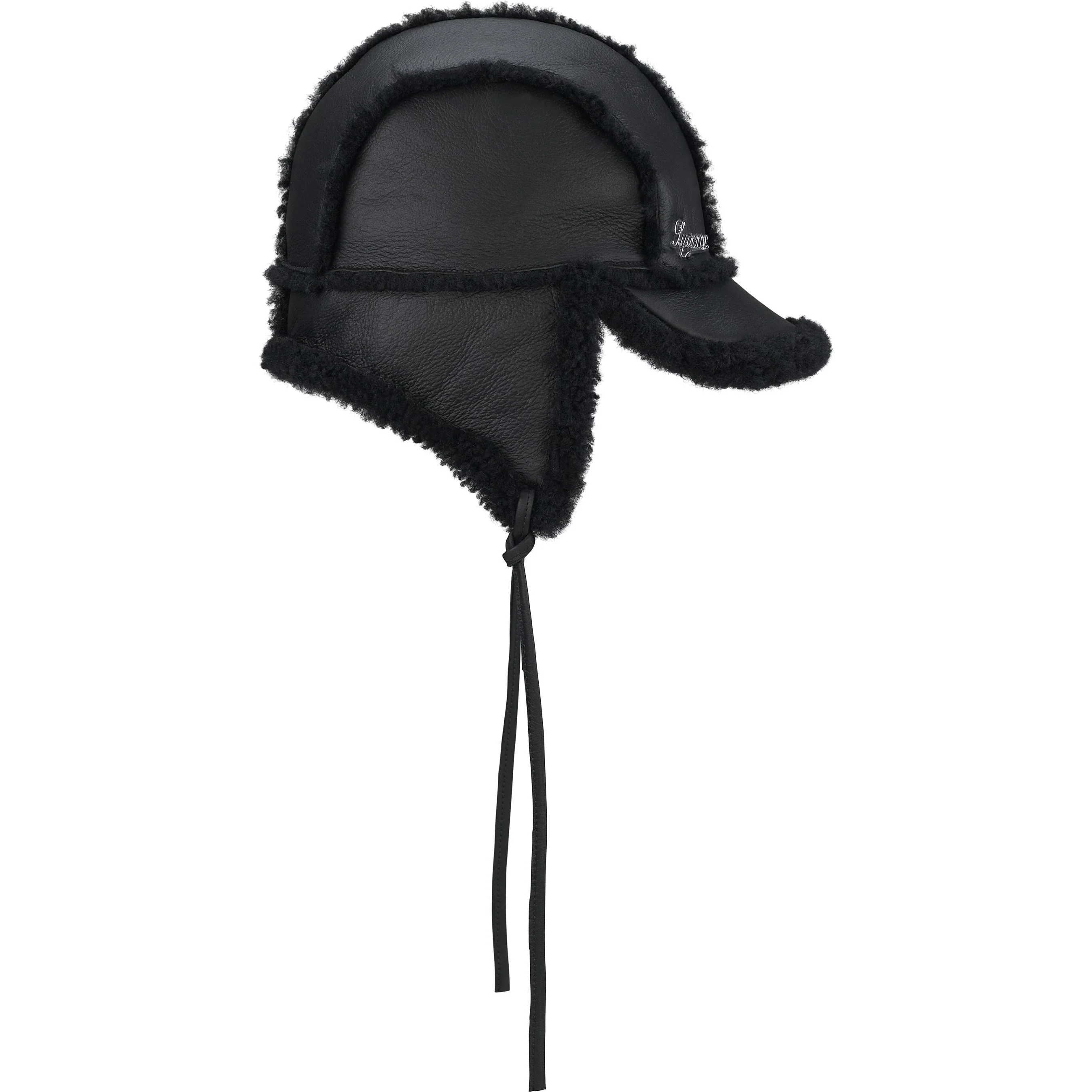 Shearling Lined Earflap Cap view 4
